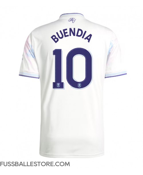 Günstige Aston Villa Emiliano Buendia #10 3rd trikot 2025-26 Kurzarm Günstige Aston Villa Emiliano Buendia #10 3rd trikot 2025-26 Kurzarm